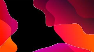 Gradient Liquid Red Shapes Background video | Footage | Screensaver