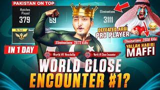 World #1 Close Encounter | 48 Hours Hard Work | Conquered The World | Pubg Mobile | How Brand
