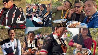 Northeast Nagaland Sendenyu village celebrating generation day (tsipwen dzon) || kents vlog.