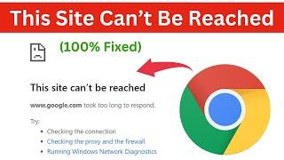 Fix this site can't be reached problem in chrome | this site can't be reached | chrome problem 2024