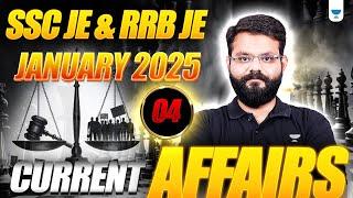 SSC JE & RRB JE | Current Affairs | January 2025 | Lecture 4 | Amit Vijay