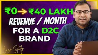 Grow D2C Brand From Scratch | Roadmap to Build a D2C Brand | Umar Tazkeer