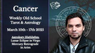 Cancer Weekly Astrology & Tarot Horoscope March 10 - 17 2025 Old School Weather & Traffic