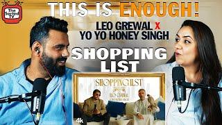 Shopping List | Leo Grewal | Yo Yo Honey Singh | Leonization| The Sorted Reviews