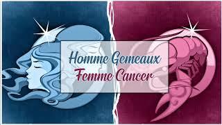 Homme Gémeaux  Femme Cancer : Compatibilité Amoureuse Astrologique