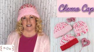 How To Crochet A Chemo Cap With A Turned Up Brim Using Pipsqueak Yarn