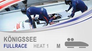 Königssee | 2-Man Bobsleigh Heat 1 World Cup Tour 2014/2015 | FIBT Official