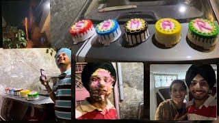 birthday celebration️ 19/04/2024 ਰਾਤ ਨੂੰ 12 ਵਜੇ cake ਲੱਗੀਆ ਰੌਣਕਾ 