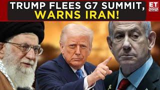 Trump Urges Tehran Evacuation, Abruptly Exits G7 Summit Amid Iran-Israel Crisis – 5 Key Takeaways