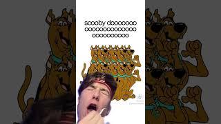 Joshua Robinson screaming Scooby doo