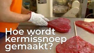 Hoe wordt kermissnoep zoals een kilohart gemaakt? | Het Klokhuis