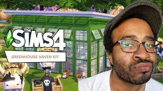 Sims 4 Greenhouse Haven Kit [My First Reaction]