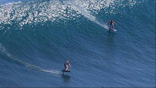 Foil Surfing the cliffs of Uluwatu, Bali before it's gone