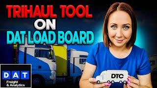 Using TriHaul tool on DAT load board. #dispatchtrainingcenter #dispatcher #dispatchingtrucks