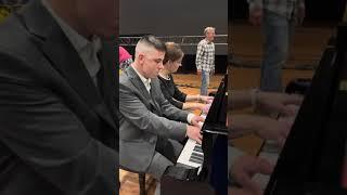 Kim Collingsworth / Josh Long piano duet “Since Jesus Came Into My Heart”