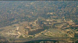 Landing at Cairo Airport