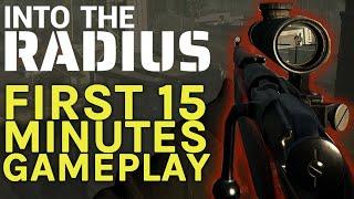 Into The Radius Gameplay: First 15 Minutes - VR Survival Shooter (CM Games) - PC VR