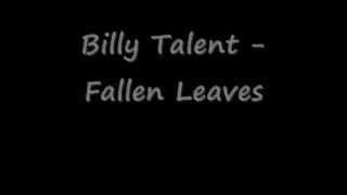 Billy Talent - Fallen Leaves