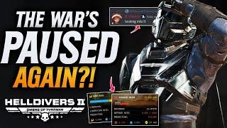 Helldivers 2 War Has Been Paused Again?! What's Happened!