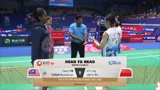 TAN Pearly/THINAAH Muralitharan (MAS) vs LI Yi Jing/LUO Xu Min (CHN) | China Open 2024 R16