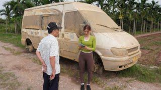 Genius Girl's Challenge: Restart the 16-seat Ford (Transit) after many years of abandonment.