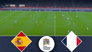 Spain vs France LIVE | SEMI-FINAL | UEFA Nations League | Full Match Streaming
