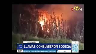 LLamas consumieron bodega en Totonicapán