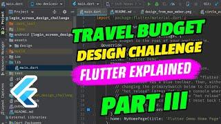 Travel Budget Login Design Challenge - Part 3 - Flutter Explained
