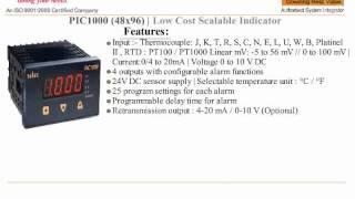 SELEC PROCESS INDICATOR PIC1000N PROCESS INDICATOR