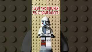 Lego Star Wars ARC Trooper VS Stormtrooper #lego #legostarwars