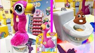 Gotta Go Flamingo- New Silly Toilet Toy From Moose Toys