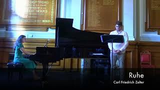 Wandrers Nachtlied - Lieder Recital performed by Tim Parker-Langston and Genevieve Ellis