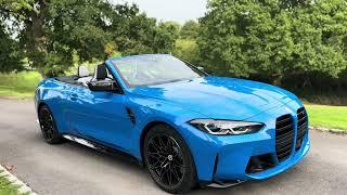 2023 BMW M4 Competition Convertible Special Voodoo Blue