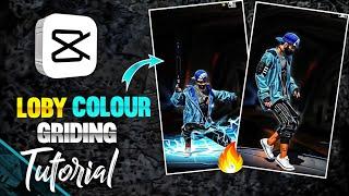 free fire loby colour griding tutorial like @Duranto_Official || free fire loby quality tutorial