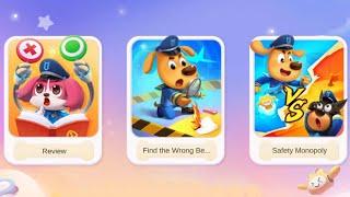 Sheriff Labrador Safety Tips Quiz 37 - Play Safety Quiz with Labrador - Babybus Games