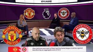 "Man Utd vs Brentford Premier league: Ten Hag & Thomas Frank React | Is Ten Hag's Fate on the Line?"