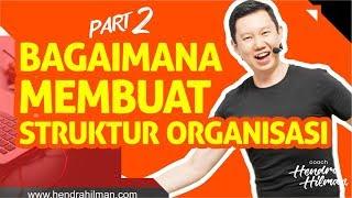 Coach Hendra Hilman - Bagaimana Membuat Struktur Organisasi Part 2