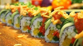 How to make Vegan Gourmet Sushi Roll