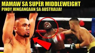 MAMAW na Pinoy PAMBATO sa SUPER MIDDLEWEIGHT | Nagpakitang GILAS sa Australia