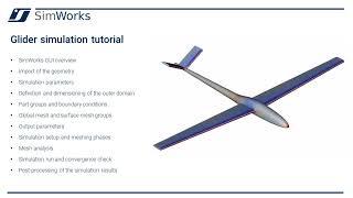 SimWorks Glider CFD tutorial