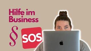 RECHTSSICHERES Business - durch Hilfe annehmen