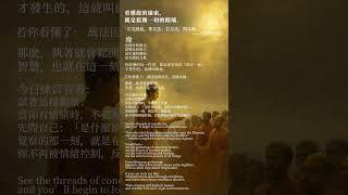 學佛第一步，看懂緣…！#1分鐘佛知見 #1fomind #Shorts #buddha #佛教智慧 #修行之道 #佛陀 #釋迦牟尼佛 #心靈啟發 #智慧人生 #覺悟#修佛法