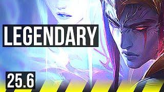 APHELIOS & Lulu vs CAITLYN & Karma (ADC) | 10/1/5, Legendary | KR Master | 25.6