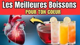 10 BOISSONS LES PLUS BÉNÉFIQUES POUR LE CŒUR ( Santé cardiaque )