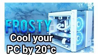 Chill your mining PC by over 20°c  #shorts