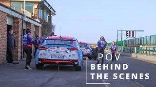 POV Motorsport Photography - Behind the Scenes BTCC  - Testing with Excelr8 at Croft - March 2023