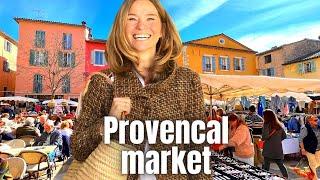 Best provencal MARKET in French Riviera: Valbonne | French Riviera Travel Guide