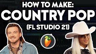 How to Make COUNTRY POP MUSIC (FL Studio 21) [like Morgan Wallen, Beyoncé, Post Malone, Shaboozey]