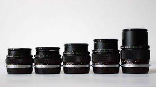 Vintage Lenses For Mirrorless - A Full Kit Of Zuiko Primes For Under £400