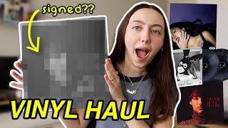 COLLECTIVE VINYL HAUL + UNBOXING! (olivia rodrigo, ariana grande, louis tomlinson, etc.)